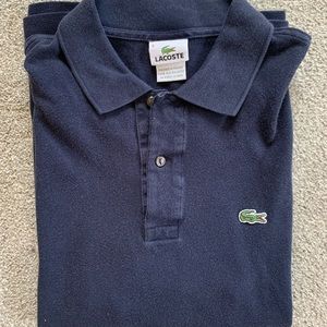 Lacoste Men’s Navy Blue Polo Shirt